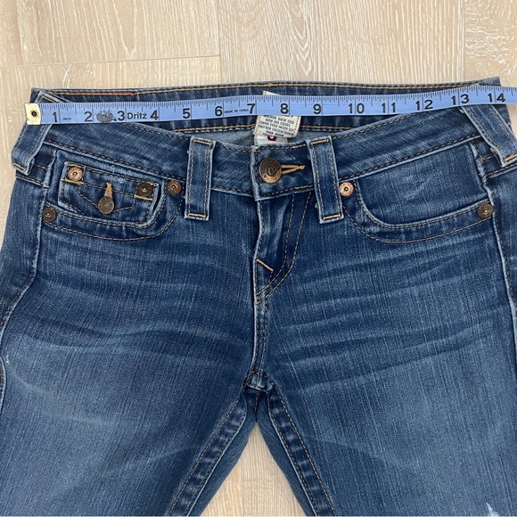 Vintage Y2K True Religion Low Rise Jeans Becky Bootcut Style - Picture 13 of 15
